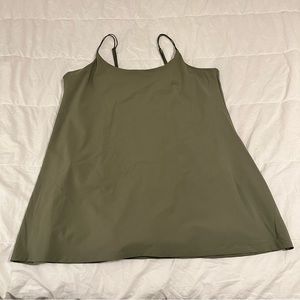 Abercrombie and Fitch Traveler Mini Dress Olive